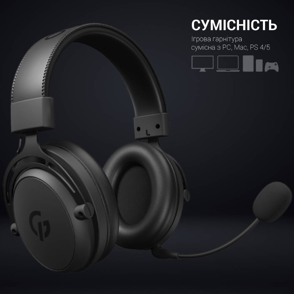 В Фокстрот Гарнитура GAMEPRO HS1260BT Black