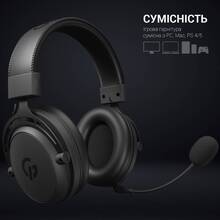 Гарнитура GAMEPRO HS1260BT Black