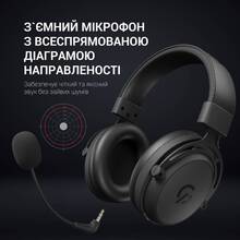 Гарнитура GAMEPRO HS1260BT Black