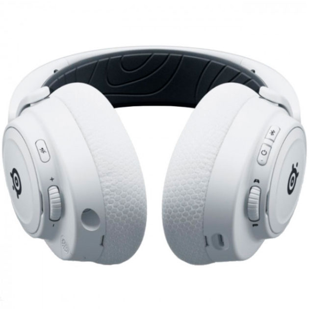 Гарнітура STEELSERIES Arctis Nova 7X Wireless White (61567) Кріплення дуга (над головою)