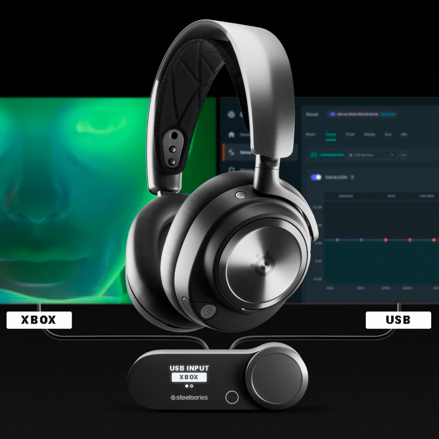 В Украине Гарнитура STEELSERIES Arctis Nova Pro Wireless X Black (61521)