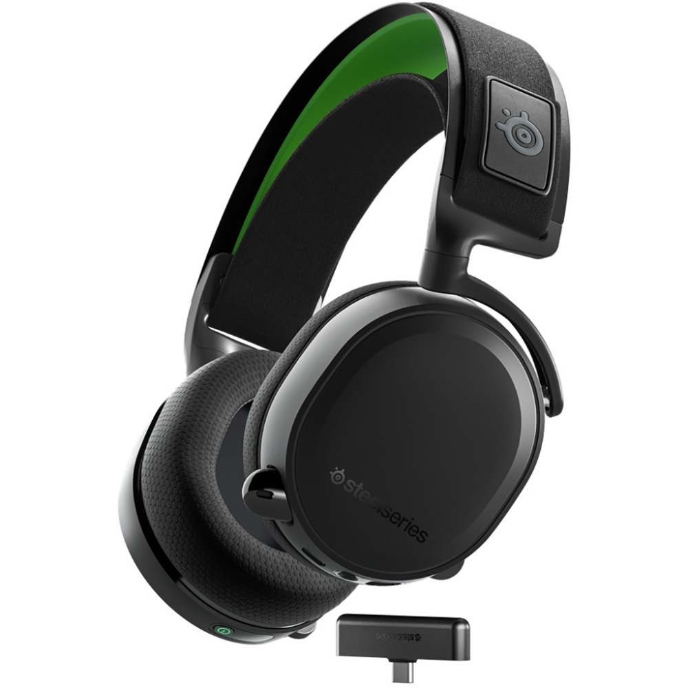 Гарнітура STEELSERIES Arctis 7X Plus Black (61472) Конструкція повнорозмірні (повний обхват вуха)