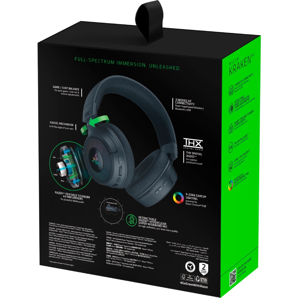 Изображение Гарнитура RAZER Kraken V4 (RZ04-05170100-R3M1)