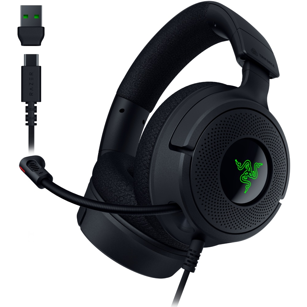 Зовнішній вигляд Гарнітура RAZER Kraken V4 X (RZ04-05180100-R3M1)