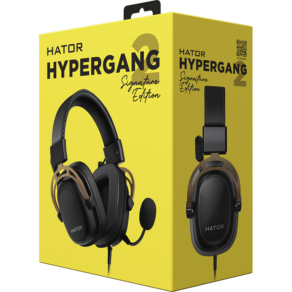 Гарнитура HATOR Hypergang 2 Gold Edition (HTA-916) Особенности регулятор громкости