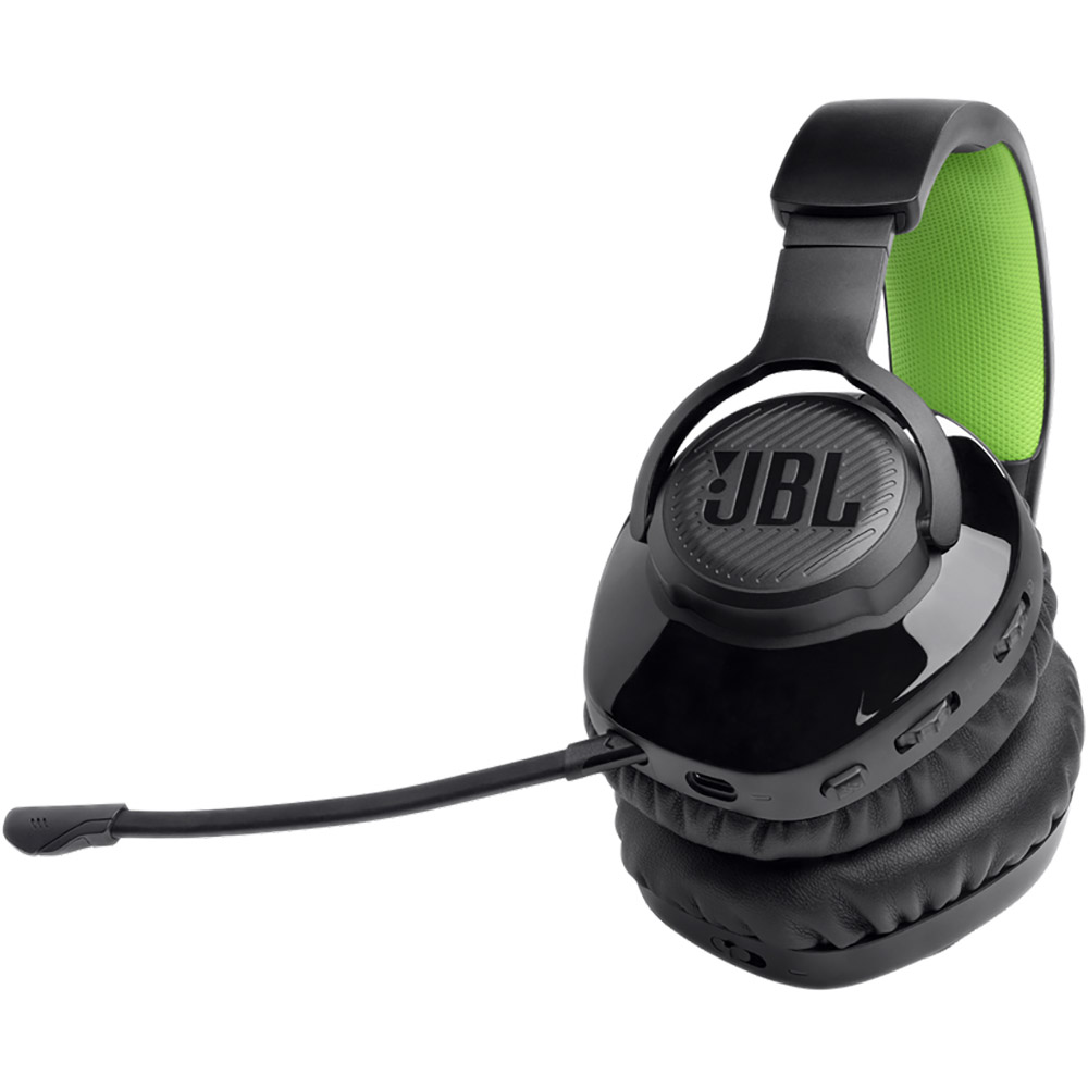 Гарнітура JBL QUANTUM 360X Console Wireless Black (JBLQ360XWLBLKGRN) Кріплення дуга (над головою)