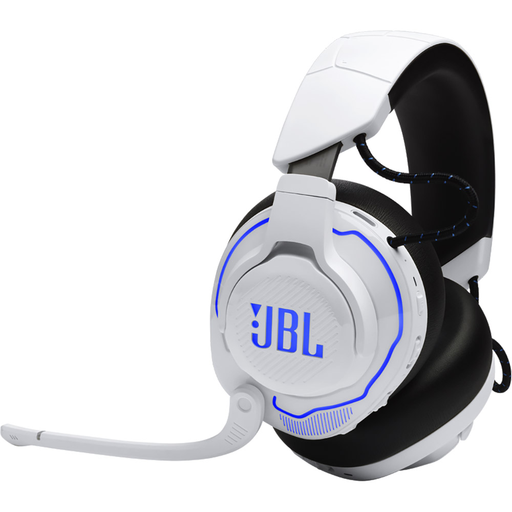 Гарнитура JBL QUANTUM 910P Console Wireless White (JBLQ910PWLWHTBLU) Дополнительно Время зарядки: 3.5 ч; Активное шумоподавление; Версия Bluetooth 5.2;