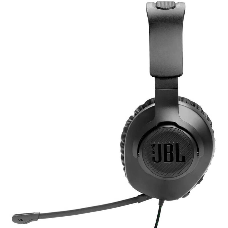 Гарнитура JBL QUANTUM 100X Console Black (JBLQ100XBLKGRN) Крепление дуга (над головой)