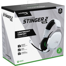 Гарнітура HYPERX Cloud Stinger 2 Core для Xbox White (6H9B7AA)