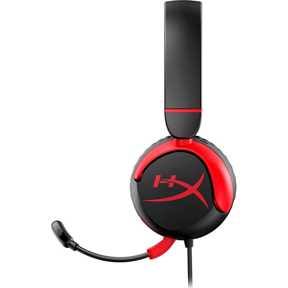 Гарнітура HYPERX Cloud Mini Wired Black/Red (7G8F4AA) Конструкція повнорозмірні (повний обхват вуха)