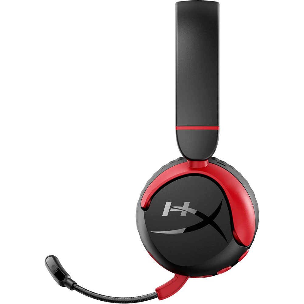 Гарнітура HYPERX Cloud Mini Wireless Black/Red (7G8F1AA) Конструкція повнорозмірні (повний обхват вуха)