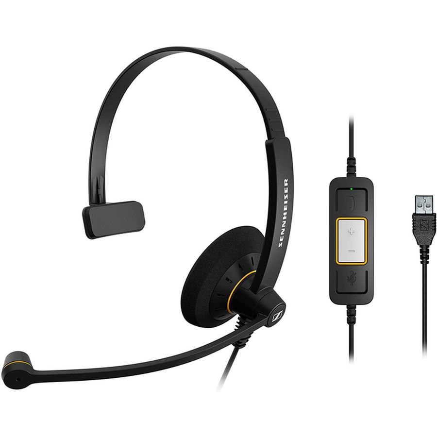 Гарнітура SENNHEISER EPOS SC 30 USB ML Black (1000550)