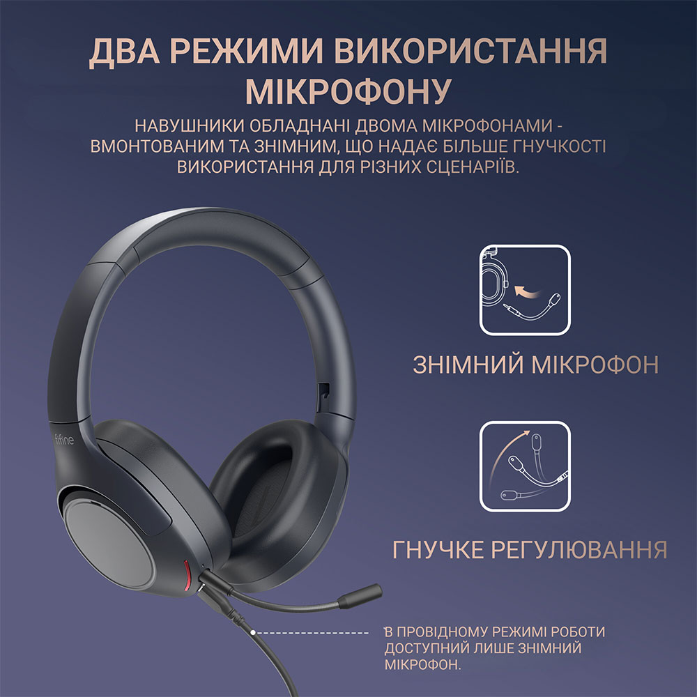 Покупка Гарнітура FIFINE X3 Black