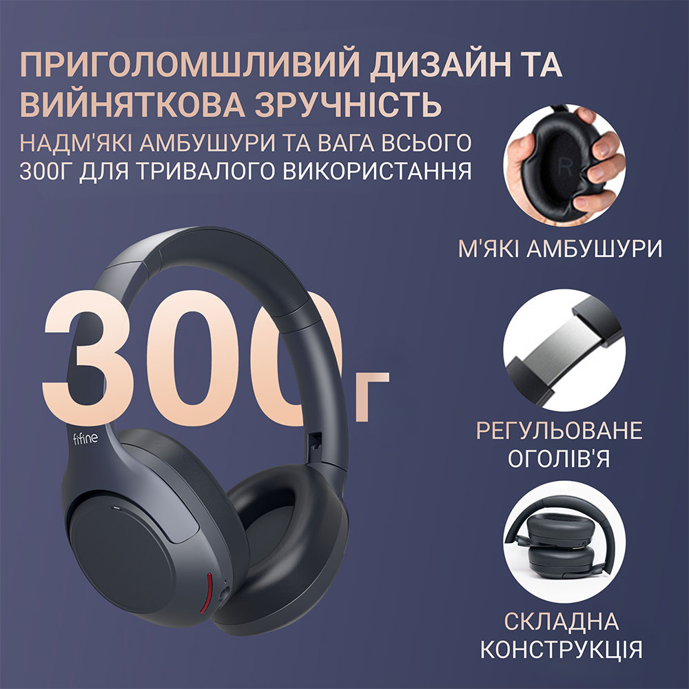 Зображення Гарнітура FIFINE X3 Black