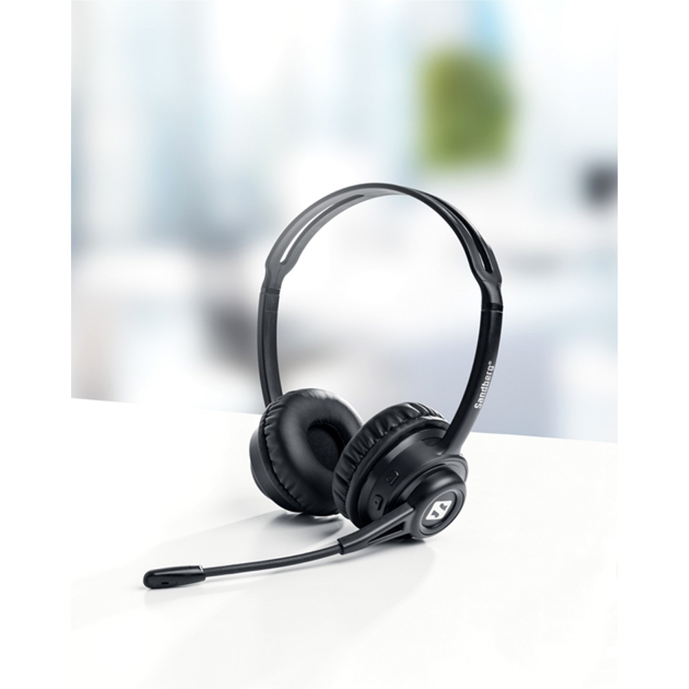 Гарнитура SANDBERG Wireless Headset ANC+ENC Black (126-44) Особенности регулятор громкости