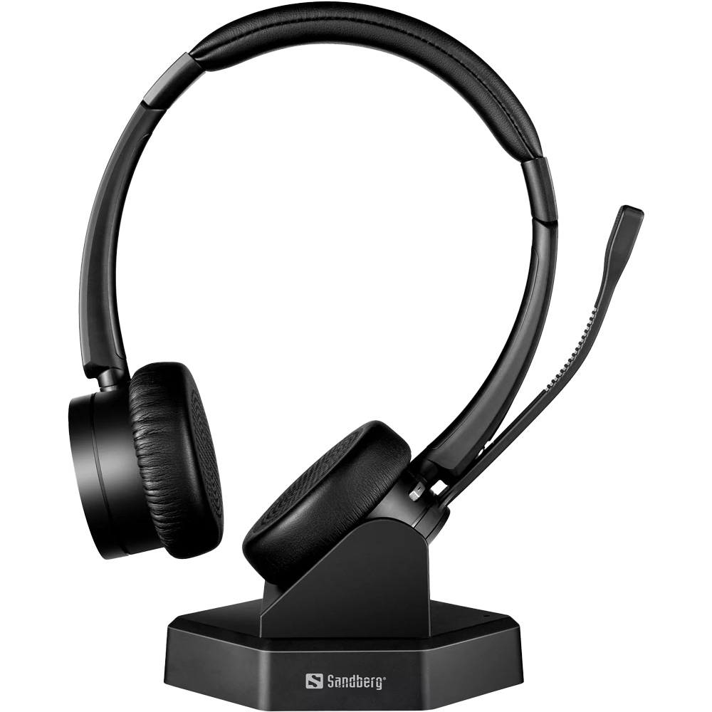 Гпрнитура SANDBERG Wireless Office Headset Pro+ Black (126-18)