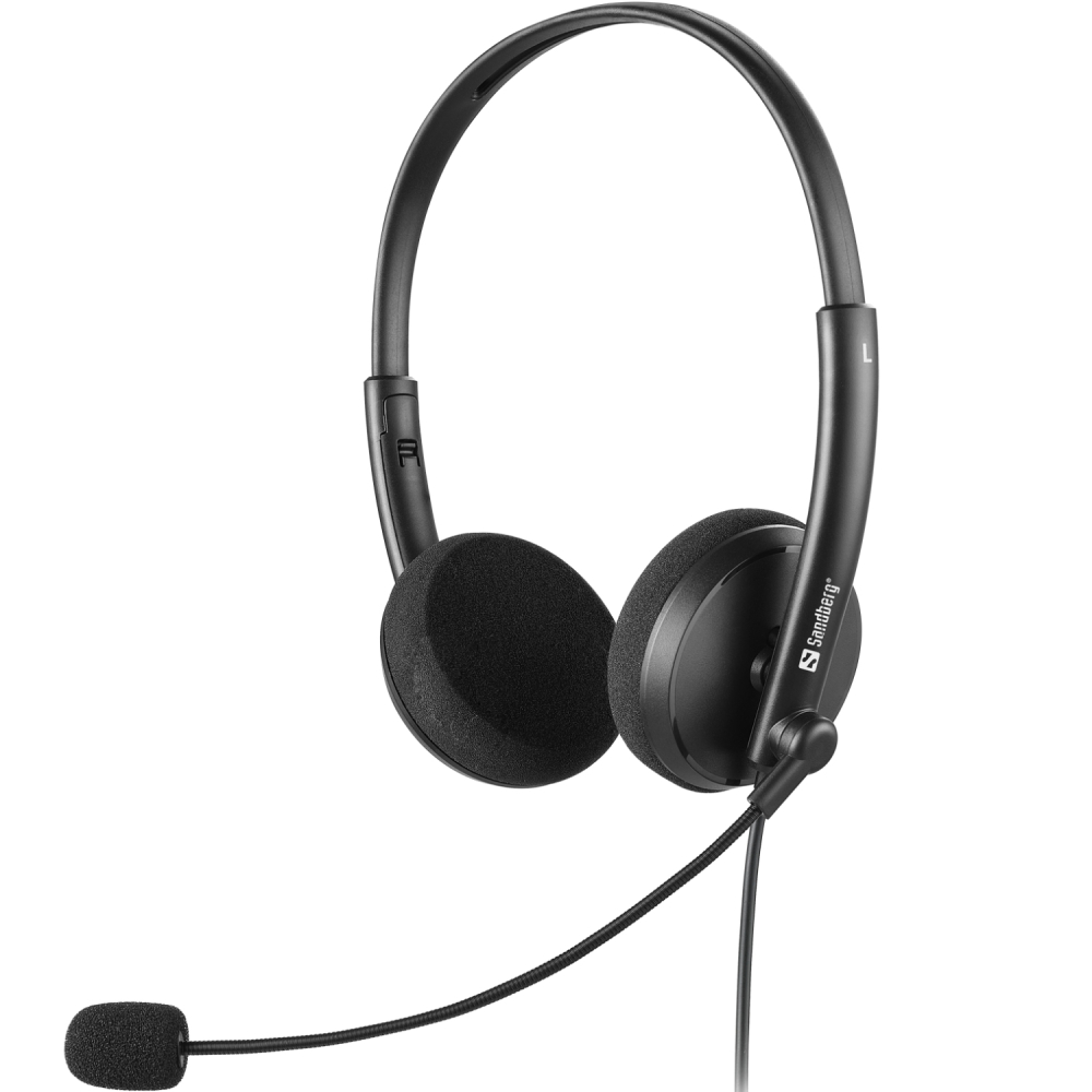 Гарнітура SANDBERG MiniJack Office Headset Black (325-41)