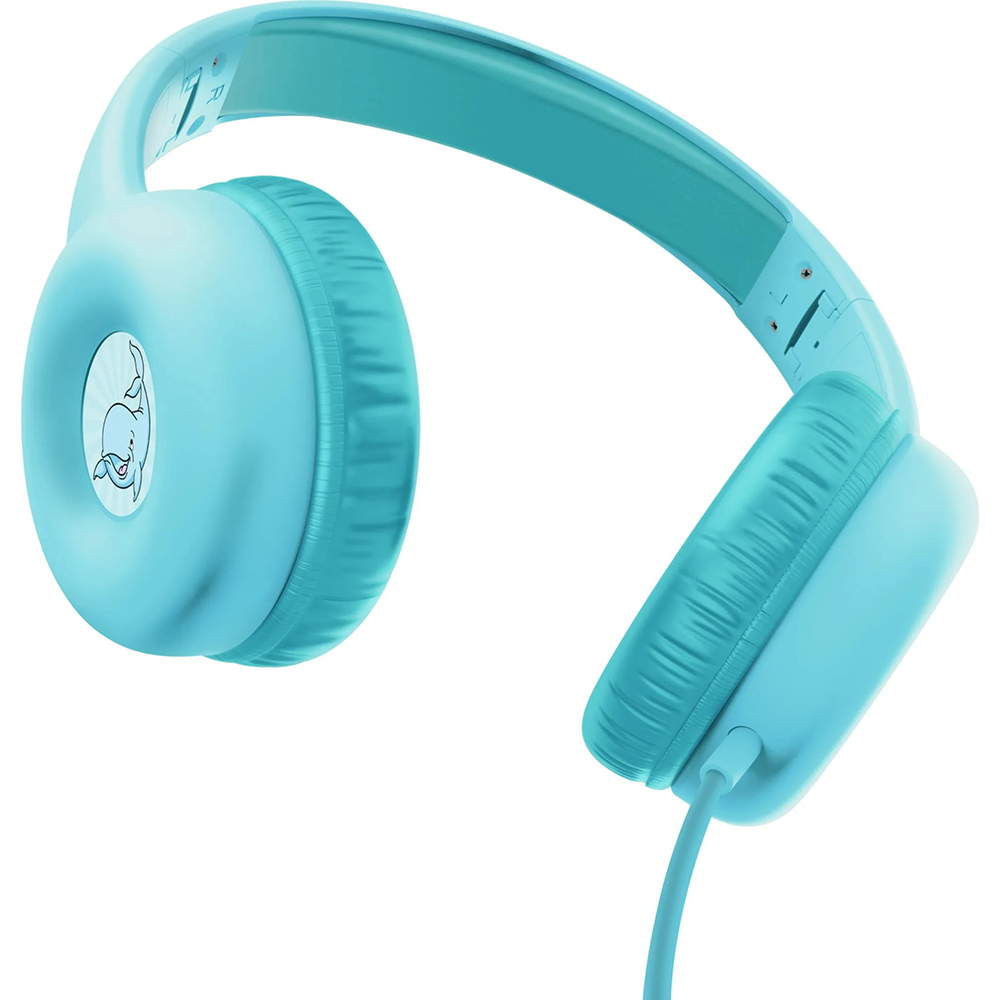 Гарнитура TRUST Nouna Kids Headphones Mic Blue (25278_TRUST) Конструкция накладные (накладываются на ухо)