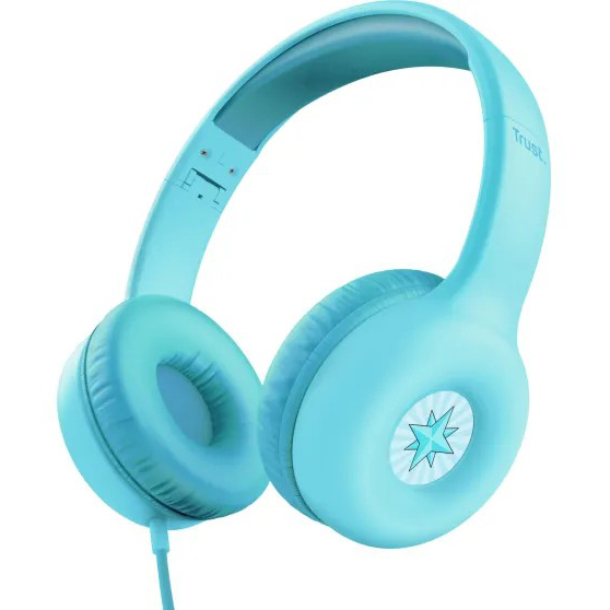 Гарнитура TRUST Nouna Kids Headphones Mic Blue (25278_TRUST)