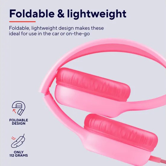 В Україні Гарнітура TRUST Nouna Kids Headphones Mic Pink (25277_TRUST)