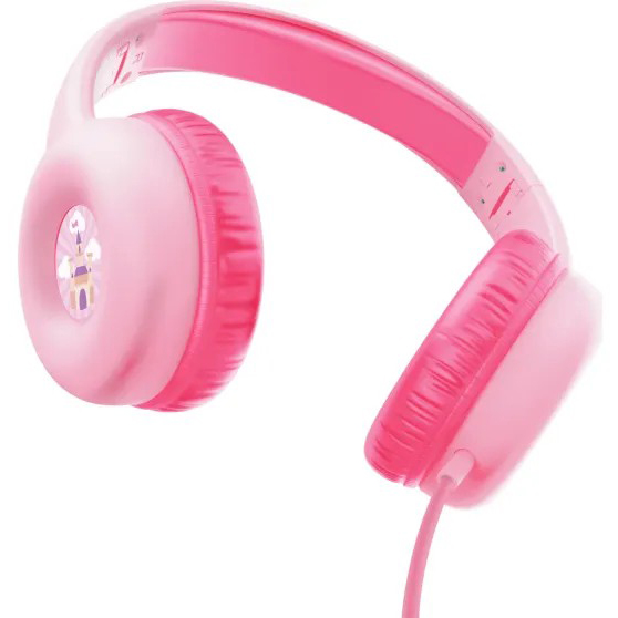 Гарнітура TRUST Nouna Kids Headphones Mic Pink (25277_TRUST) Акустичне оформлення закриті