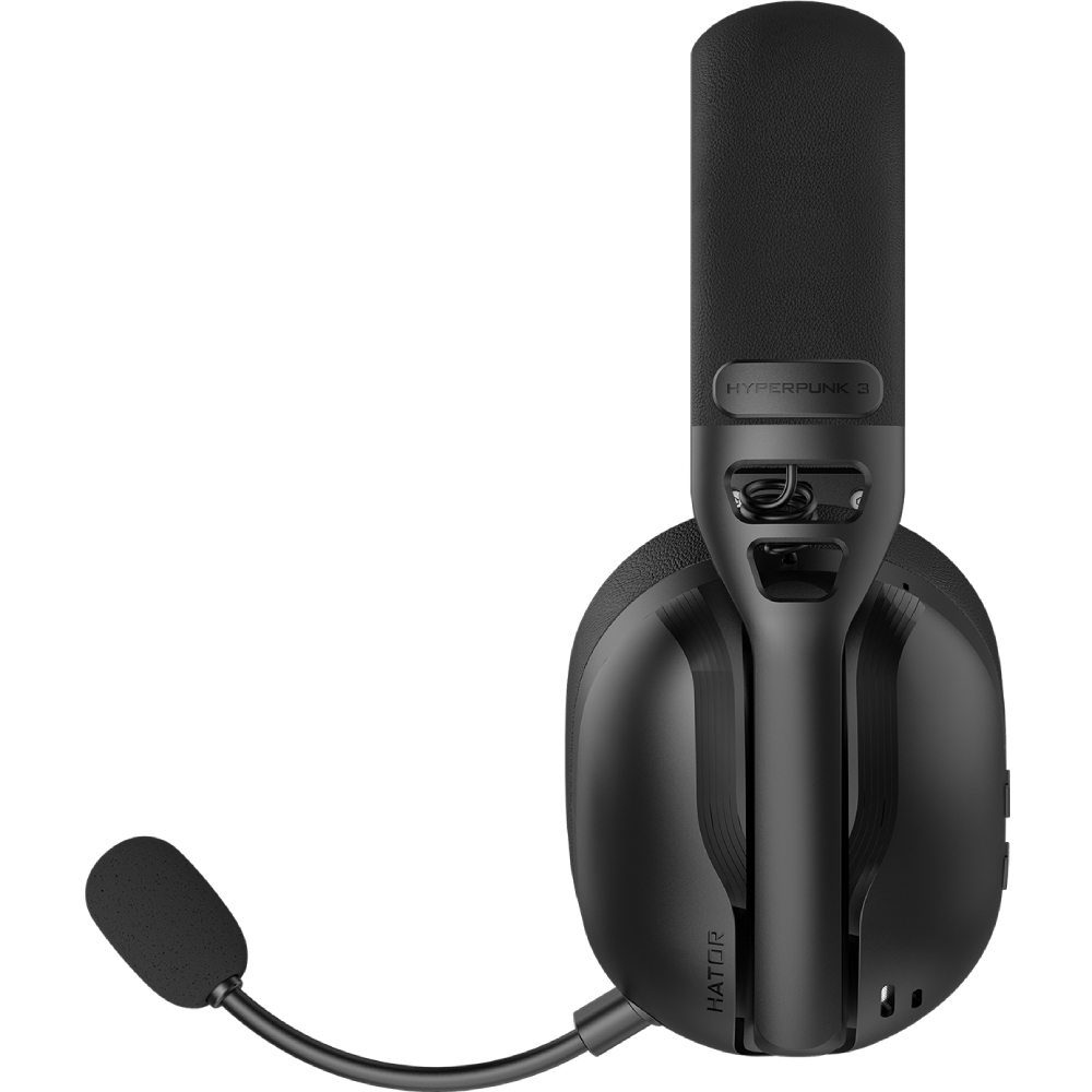 Гарнітура HATOR HYPERPUNK 3 Hi-Res Wireless Black (ESH15) Конструкція повнорозмірні (повний обхват вуха)