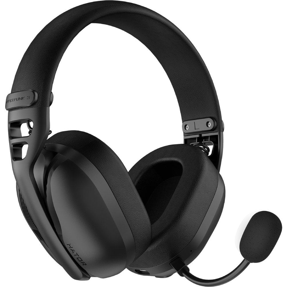 Гарнитура HATOR HYPERPUNK 3 Hi-Res Wireless Black (ESH15)