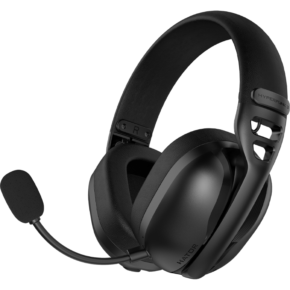 Гарнітура HATOR HYPERPUNK 3 Hi-Res Wireless Black (ESH15) Клас геймерська