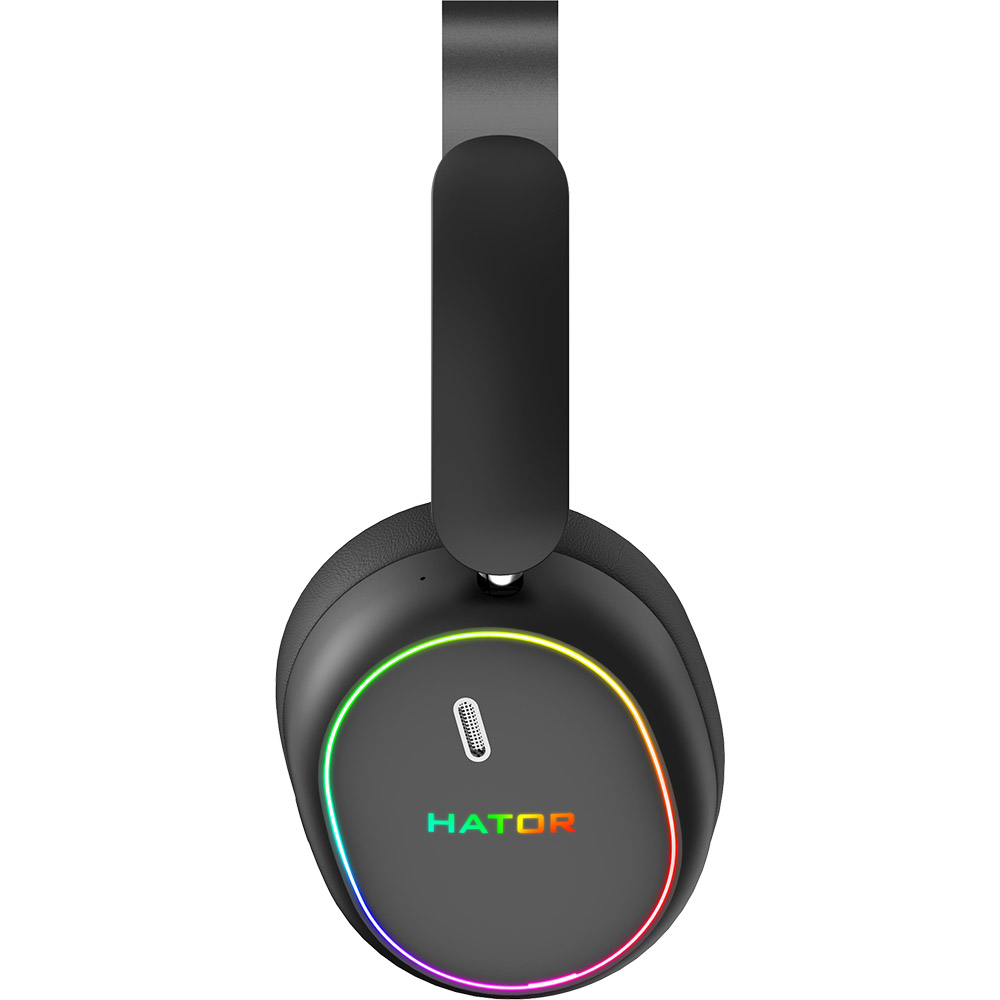 Гарнітура HATOR PHOENIX 2 Hi-Res SyncHUB connection Wireless Black (ESH40) Кріплення дуга (над головою)