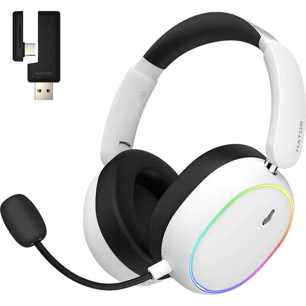 Гарнітура HATOR PHOENIX 2 Wireless White (ESH41)