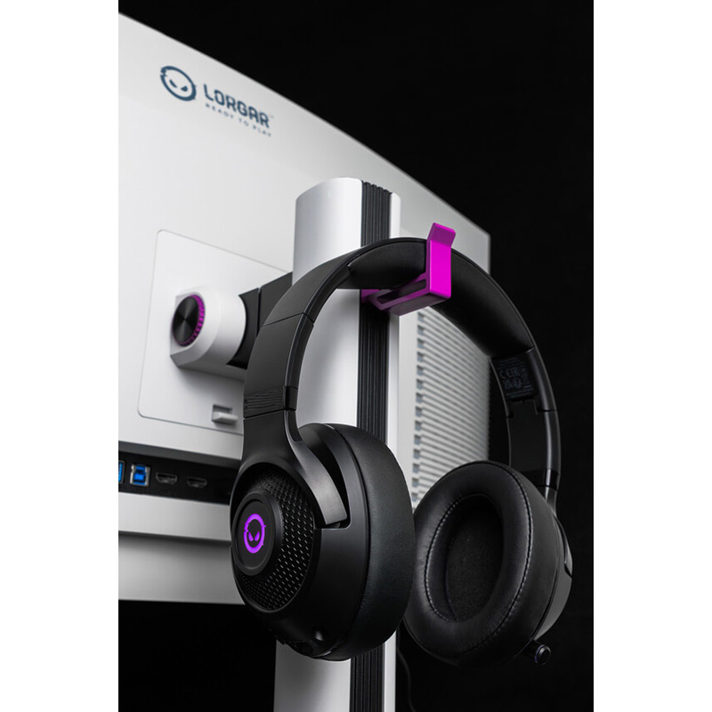 Фото 21 Гарнітура LORGAR Noah 702 Wireless Gaming Black (LRG-GHS702)