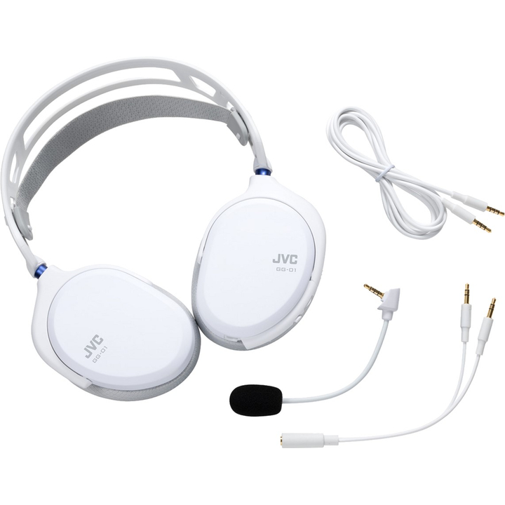 Гарнітура JVC GG-01 White (GG-01-H-Q) Кріплення дуга (над головою)