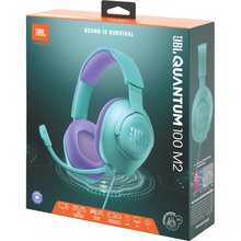 Гарнітура JBL QUANTUM 100M2 Cyan (JBLQTUM100M2CYN)
