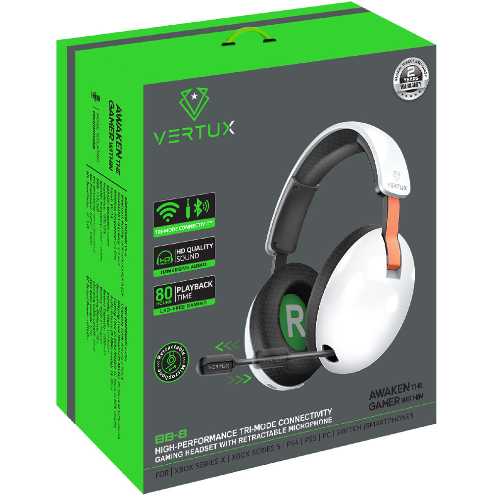 Замовити Гарнітура PROMATE Vertux White (bb-8)