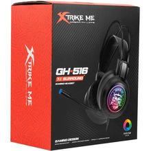 Гарнитура XTRIKE ME GH-516 Black (GH-516)
