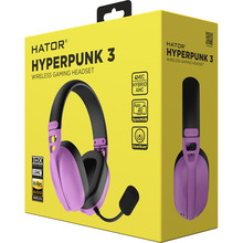 Гарнітура HATOR HYPERPUNK 3 Wireless Cyber Violet (ESH19)