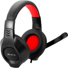 Гарнитура XTRIKE ME HP-312 Black/Red (HP-312)