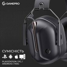 Гарнітура GAMEPRO Genesis Hunter Black (HS1350B)