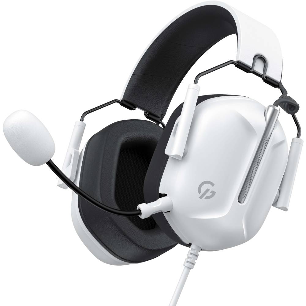 Гарнітура GAMEPRO Genesis Hunter White (HS1350W) Кріплення дуга (над головою)