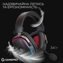 Гарнитура GAMEPRO Asgard Valkyria RGB Tri-Mod (HSW249)