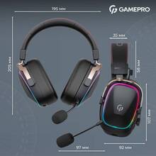 Гарнитура GAMEPRO Asgard Valkyria RGB Tri-Mod (HSW249)