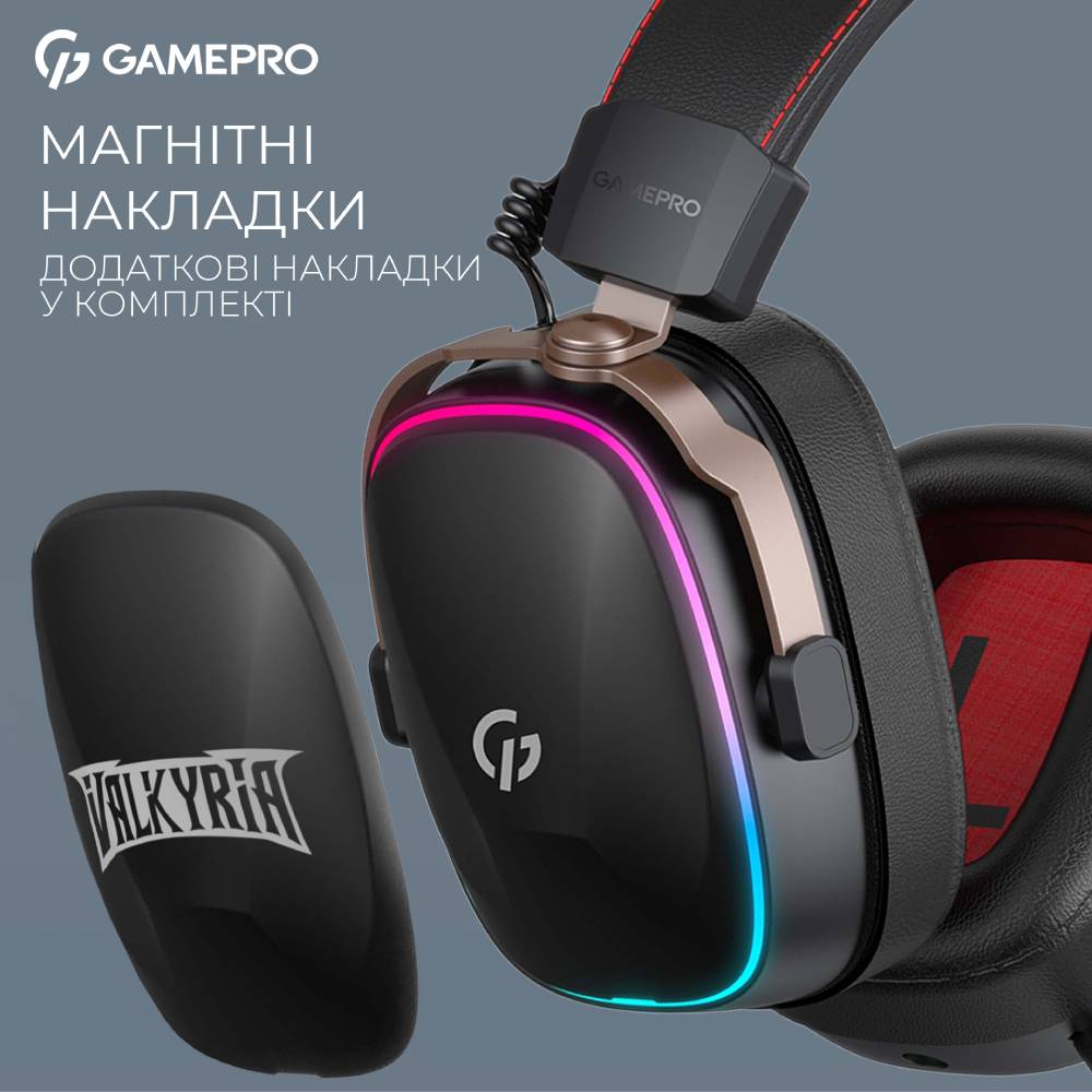 Изображение Гарнитура GAMEPRO Asgard Valkyria RGB Tri-Mod (HSW249)