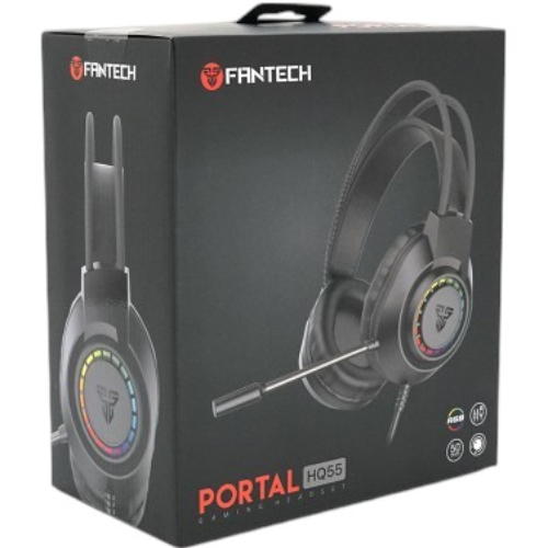 В Фокстрот Гарнитура FANTECH HQ55 PORTAL Black