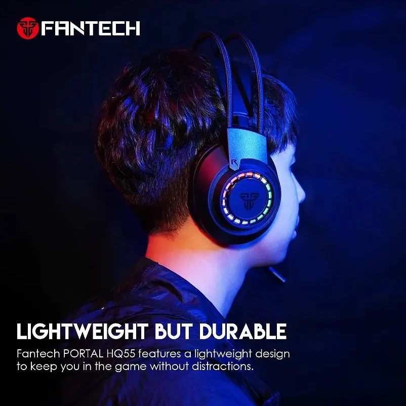 Заказать Гарнитура FANTECH HQ55 PORTAL Black