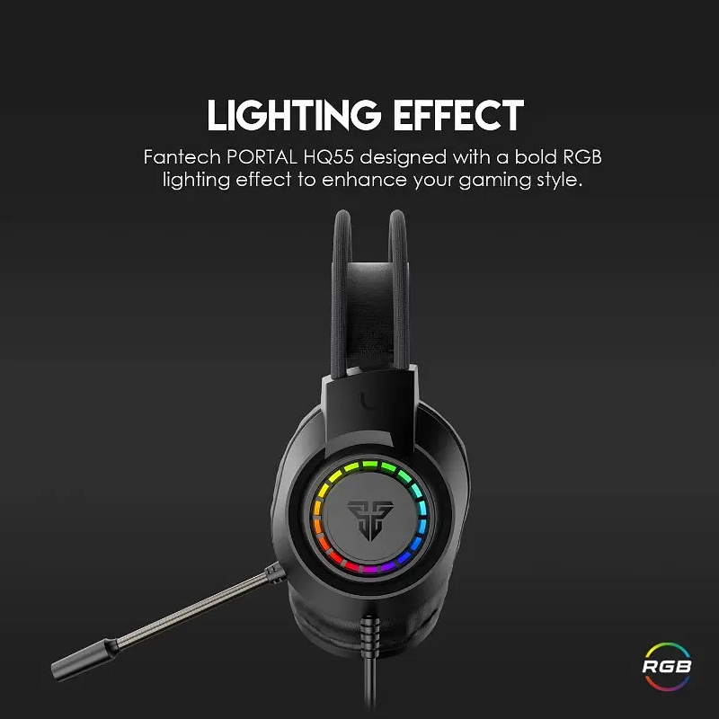 Внешний вид Гарнитура FANTECH HQ55 PORTAL Black