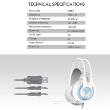 Гарнитура FANTECH HG20 CHIEF II White (HG20Wh)