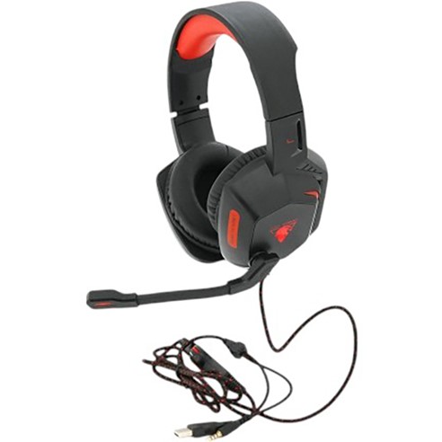 Гарнітура JEDEL Black/Red (GH-233) Клас геймерська