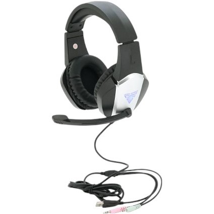 Гарнітура JEDEL Black/Silver (GH-220) Клас геймерська