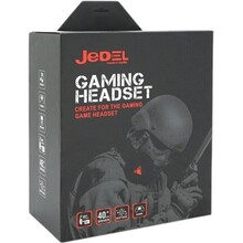 Гарнітура JEDEL Black/Silver (GH-220)