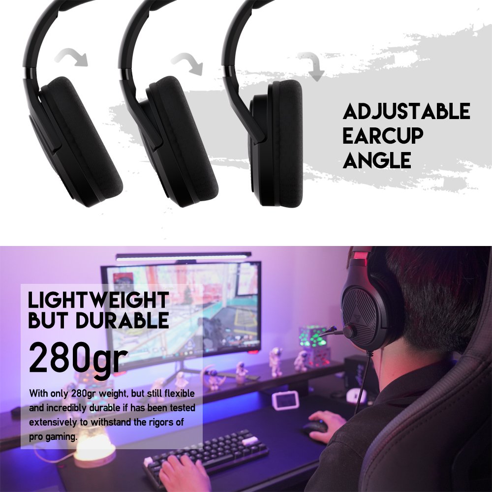 Зображення Гарнітура FANTECH MH88 TRINITY Black
